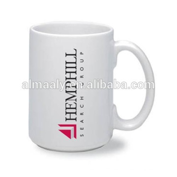 taza blanca barata de la taza reutilizable